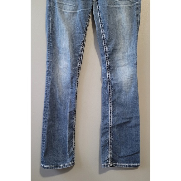 Warehouse One Premium Women's Denim Low Rise Straight Leg Cut Size 26Reg‎ - Picture 4 of 12